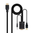 EAN 8433281016378 - Nanocable 10.15.4612 adaptador de cable de vídeo 1,8 m VGA (D-Sub) + 3.5mm + USB Type-A imagen 1