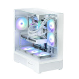 Obudowa P40 Prism Mid-Tower Szklo Hartowane Biala