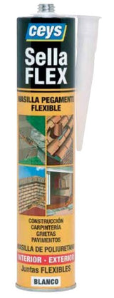 EAN 8411519211016 - CEYS 505801 calafate y sellador 300 ml Blanco imagen 1