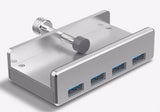EAN 6936761867498 - ALLNET ALL-USB3-HUB-4-CLIP hub de interfaz USB 3.2 Gen 1 (3.1 Gen 1) Type-A 5000 Mbit/s Plata imagen 1