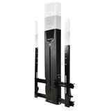 Soporte De Pared Ergotron Glide Wall Mount, Hd 152,4 Cm (60") Negro Pared,  Negro, Hd, 18 Kg, 76,2 Cm (30"), 152,4 Cm (60"), 400 X 400 Mm, Ajustes De Altura, Negro