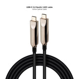 Cable Usb 3.2 Tipo-C Aoc Nanocable 10.01.4605 Usb Tipo-C Macho Usb Tipo-C Macho Hasta 60w 10gbps 5m Negro