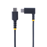 Startech Cable Usb C Acodado Pd 60w - 3a - 1m