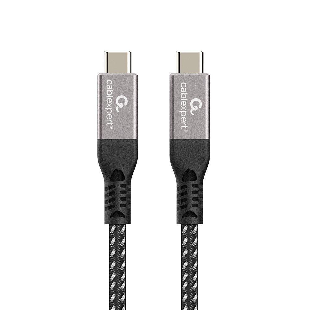 EAN 8716309121422 - Gembird CCBP-USB4-CMCM240-1.5M cable USB USB4 Gen 3x2 1,5 m USB C Negro, Plata imagen 1