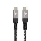 EAN 8716309121422 - Gembird CCBP-USB4-CMCM240-1.5M cable USB USB4 Gen 3x2 1,5 m USB C Negro, Plata imagen 1
