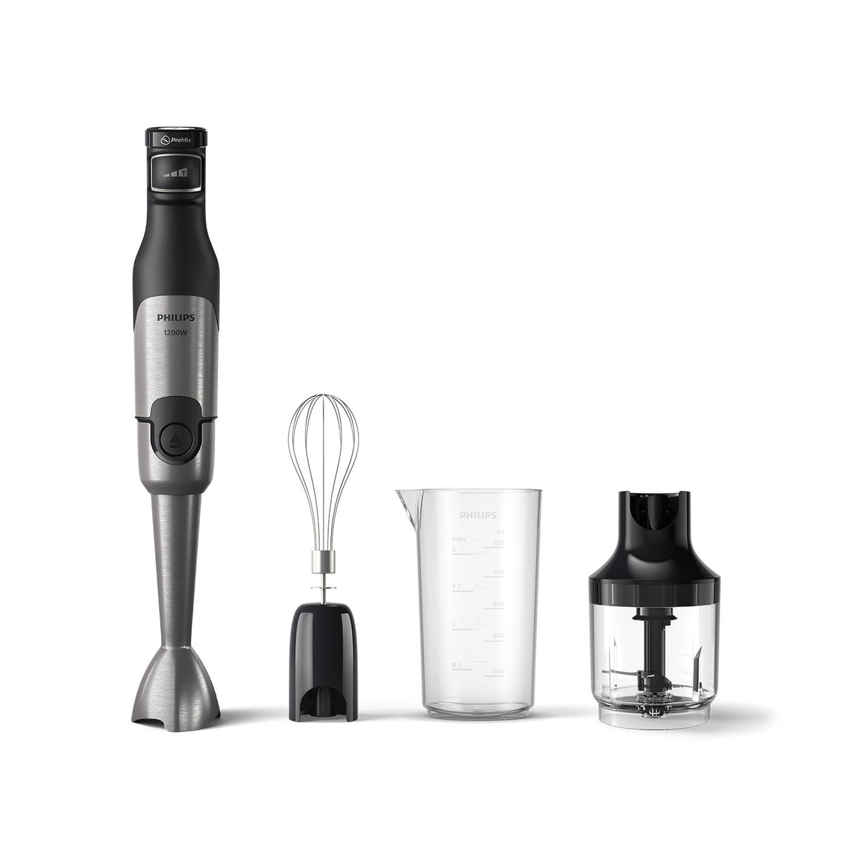 EAN 8720389033902 - Philips 5000 series HR2683/00 licuadora Batidora de vaso portátil 1200 W Negro, Acero inoxidable imagen 1
