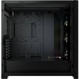 Caja Pc Corsair Icue 5000x Cristal Templado Negra