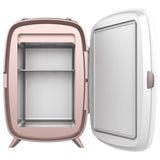 Cecotec Coolingbeauty 6000 Mirror Nevera Para Cosmeticos Con Espejo - 6l - Luz Led Con 3 Intensidades - Silencioso -