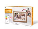 EAN 5706751066139 - Denver PFF-1042LWMK2 marco fotográfico digital Madera 25,6 cm (10.1") Pantalla táctil Wifi imagen 7