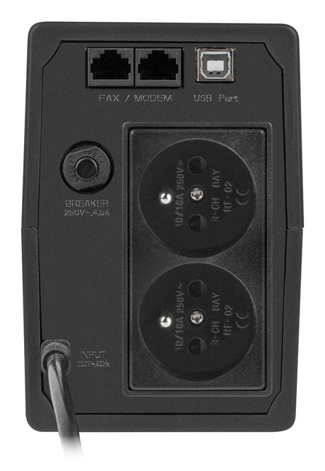 EAN 5901969443486 - Armac H/650E/LED/V2 sistema de alimentación ininterrumpida (UPS) Línea interactiva 0,65 kVA 390 W 2 salid imagen 2