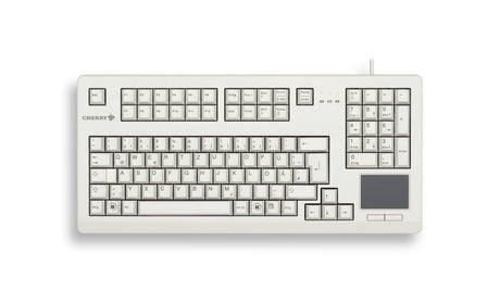 EAN 4025112050756 - CHERRY TouchBoard G80-11900 teclado Industrial USB QWERTY Inglés Gris imagen 1