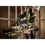 Sierra Circular Inalámbrica Dewalt Dcs565n-Xj, 18 V, Sin Batería Ni Cargador, Amarilla, Negra