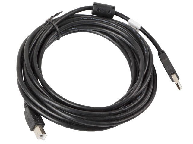 Lanberg Cable Usb 2.0 Tipo A/B (Impresora) Con Ferrita 5m Negro Ca-Usba-11cc-0050-Bk