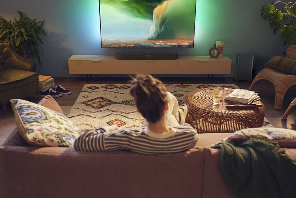 Barra De Sonido Philips Tab5309/10 2.1 Canales 120 W Gris