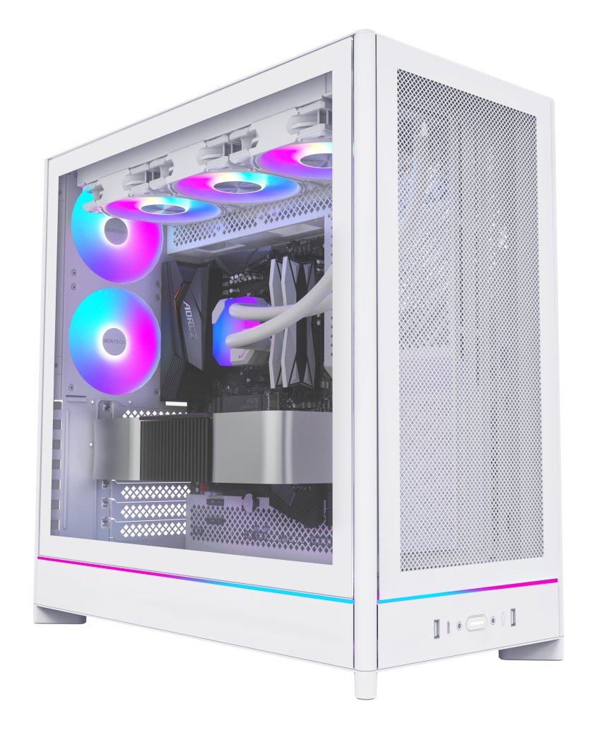 EAN 4710562744712 - Montech HS01 PRO Midi Tower Blanco imagen 3