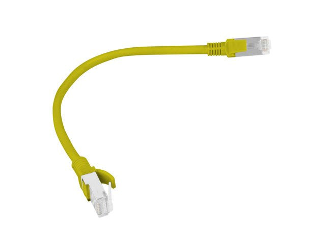 Lanberg Cable  De Red Pcu5-10cc-0025-Y Rj45 Utp Cat 5e 0.25m Amarillo