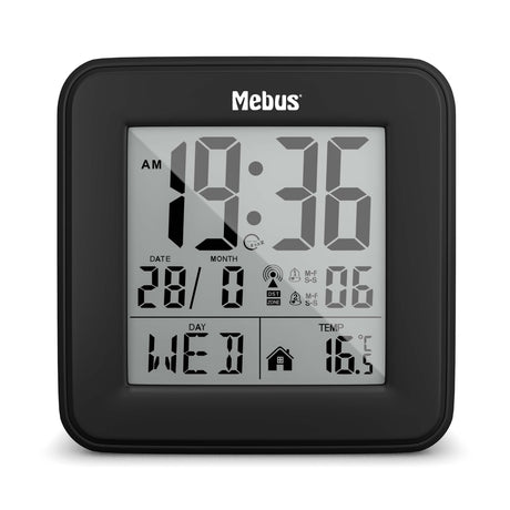 EAN 4007218255952 - Mebus 25595 despertador Reloj despertador digital Negro imagen 1