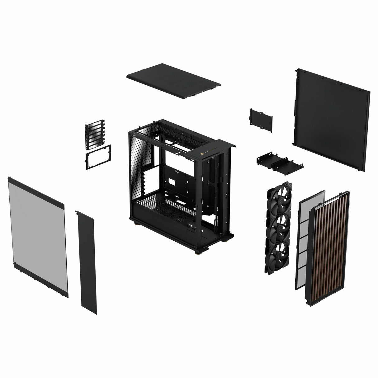 EAN 7340172706540 - Fractal Design North XL Midi Tower Negro, Carbón vegetal imagen 20