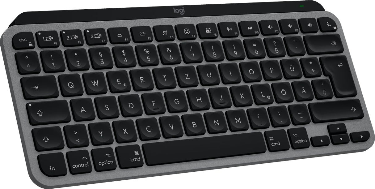 EAN 5099206122086 - Logitech MX Keys Mini For Mac teclado Hogar / Oficina Bluetooth QWERTZ Alemán Negro, Gris imagen 3