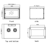 EAN 8054529022229 - Techly I-CASE EL-1006G45 armario rack 6U Bastidor de pared Gris imagen 7