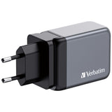 Cargador De Pared Universal Verbatim Gnc-65 2xusb Tipo-C 1xusb 65w