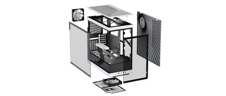 EAN 1220000350311 - HYTE Y40 Midi Tower Negro, Blanco imagen 8