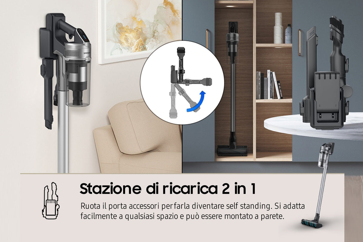 Aspiradora Vertical Samsung Vs20b75acr5/Wa