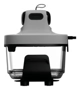 Dreame Tasti Sencillo Independiente 1500 W Freidora De Aire Caliente Negro, Transparente, Blanco