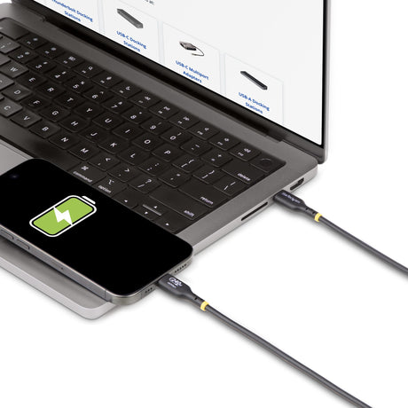 EAN 65030909181 - StarTech.com USB2EPR3M cable USB USB 2.0 USB C Negro imagen 7