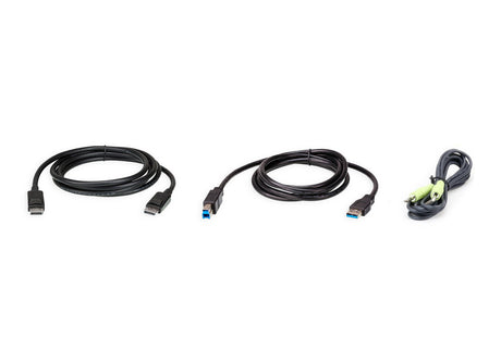 EAN 4710469340659 - ATEN 2L-7D02UDPX3 cable para video, teclado y ratón (kvm) Negro 1,8 m imagen 1