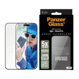 EAN 5715685002304 - PanzerGlass ® Ceramic Screen Protector iPhone 16 Pro | Ultra-Wide Fit w. EasyAligner Protector de pantall imagen 2
