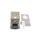 Inline Wall Plate Cat.6a Montaje En Superficie 2x Rj45 Hembra Ral9010 Blanco