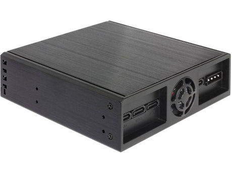 EAN 4043619472208 - DeLOCK 47220 panel bahía disco duro Negro imagen 4