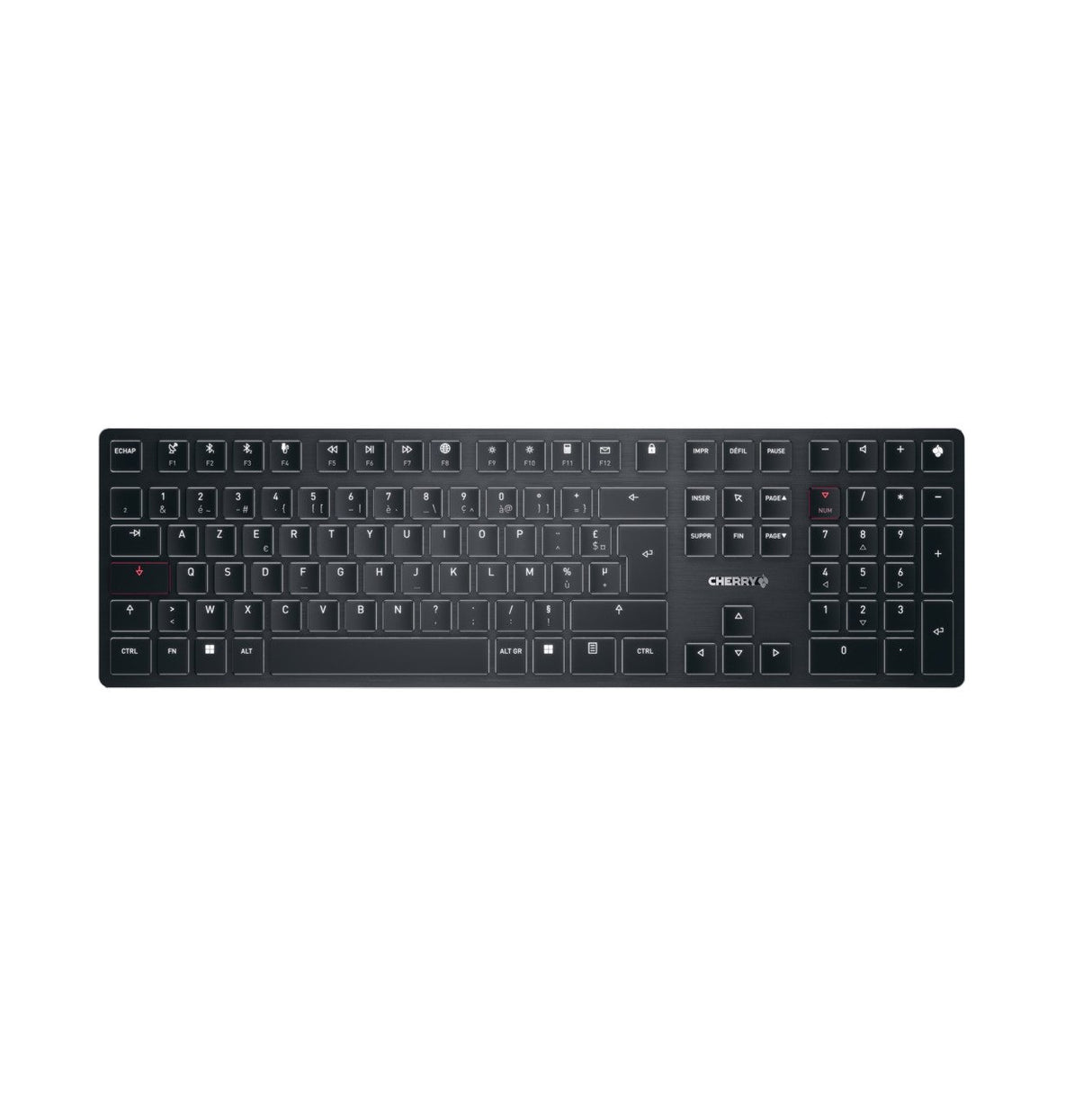 EAN 4025112098697 - CHERRY KW X ULP teclado Universal USB + RF Wireless + Bluetooth AZERTY Francés Negro imagen 1