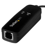 Modem Fax Usb Startech.Com Usb56kemh2, 56 Kbit/S, Usb 2.0, Conexant - Cx93010-21z, 56 Kbps Down, 36.6 Kbps Up, 14.4 Kbps Fax, 0,036 Mbit/S, 0,056 Mbit/S