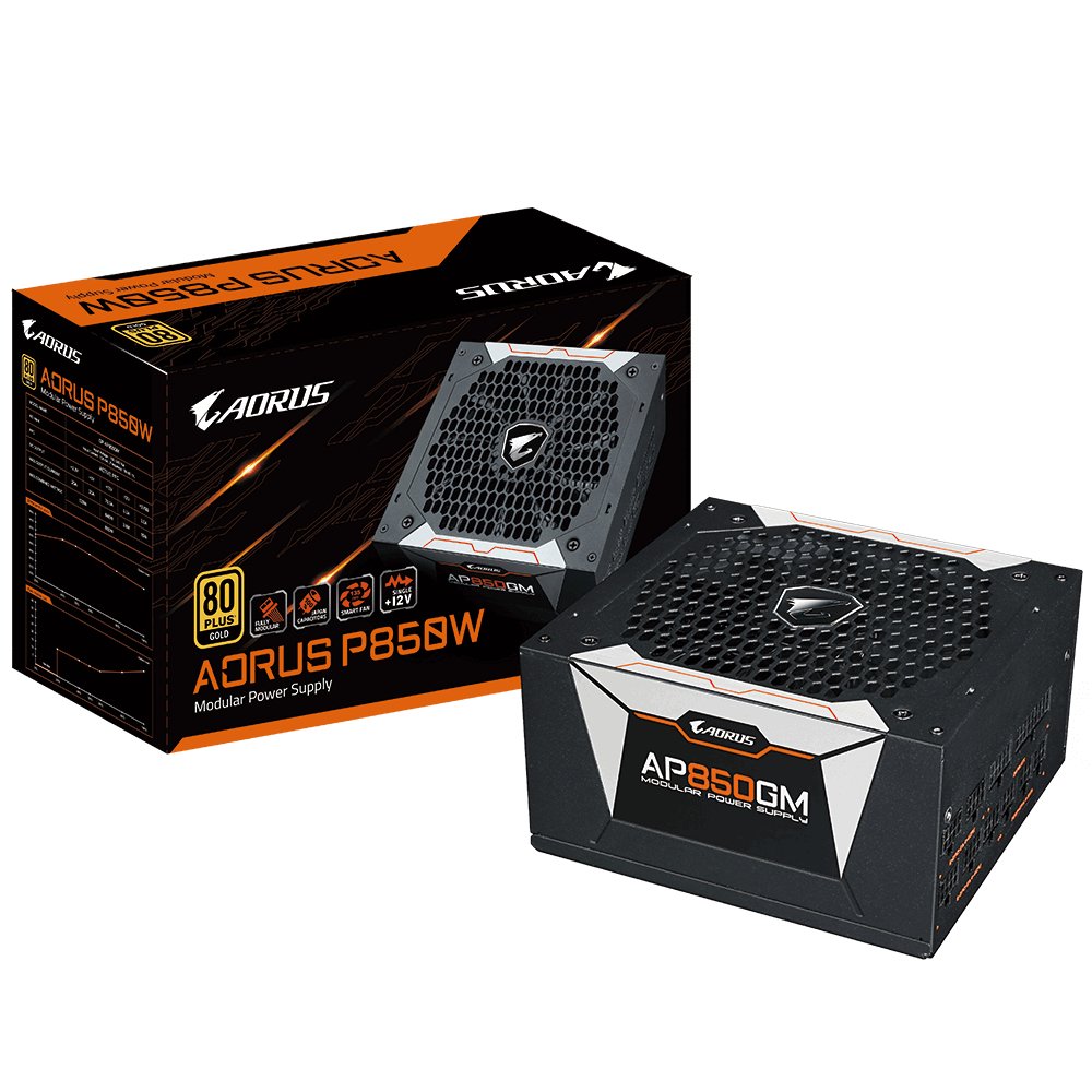Fuente De Alimentación Gigabyte Atx P850w Aorus 80+ Gold/Modular Gp-Ap850gm