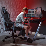 EAN 0094338210323 - X Rocker 2021032 silla para videojuegos Butaca para jugar Asiento acolchado Negro imagen 4