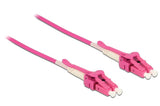 Delock Cable Lichtwellenleiter Lc > Lc Multimode Om4 Uniboot 2 M