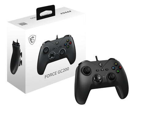 EAN 4711377310932 - MSI FORCE GC200 mando y volante Negro USB Gamepad Analógico/Digital Android, PC imagen 5
