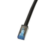 Logilink Cable De Red Exterior Pe Cat.6a S/Ftp, Negro , 1,0m