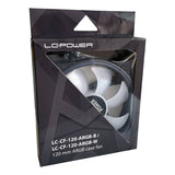 Ventilador Lc-Power Lc-Cf-120-Argb-B Black 120mm 12x12cm Retail
