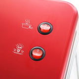 Emerio Pom-120650 Palomitas De Maiz Poppers Rojo, Plata 360 W