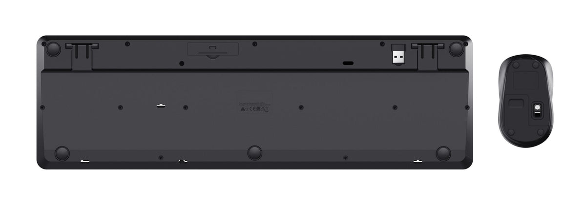Teclado Trust Ody Ii De Membrana Inalámbrico Con Ratón Incluido Y Perfil Bajo