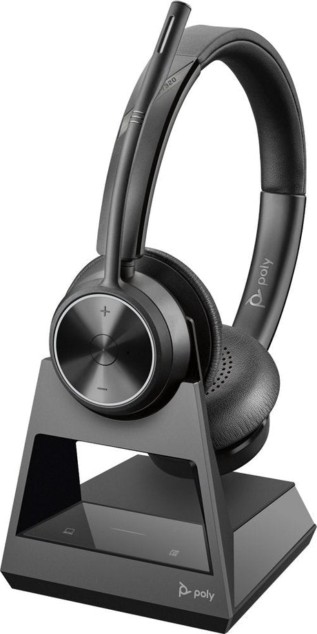 EAN 5033588054542 - Poly Savi 7320 Office Auriculares Inalámbrico De mano Oficina/Centro de llamadas Negro imagen 1