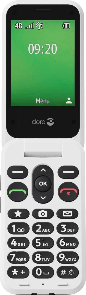 Doro Leva E22 - Negro-Blanco