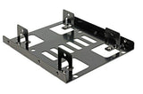 Delock Marco De Instalación 3,5" > 2 X 2,5" Hdd 18210