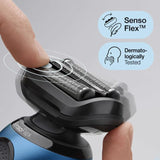 Máquinilla Braun Series 6 61-B4500cs De Afeitar De Láminas Recortadora Negro, Azul