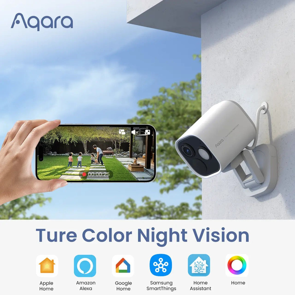 EAN 6975833354986 - Aqara Hub G5 Pro Cubo Cámara de seguridad IP Exterior 2688 x 1520 Pixeles Techo/pared imagen 3