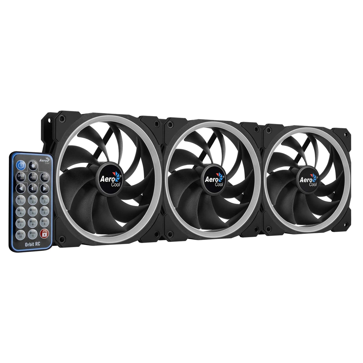 Aerocool Advanced Technologies Aerocool Orbit Rc - Ventilador De Carcasa - 120 Mm