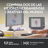 Logitech Mx Mini Mechanical For Mac Teclado Bluetooth Qwerty Internacional De Ee.Uu. Grafito, Gris